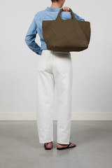 Marrea - Borsa tessuta a mano in neoprene Large Coco Fresco