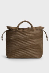 Marrea - Borsa tessuta a mano in neoprene Large Coco Fresco