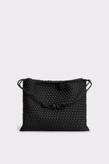Marrea - Borsa tessuta a mano in neoprene Multi nero