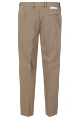 Briglia - 1949 - Pantaloni COURMAYEUR43 in cotone plissettati beige