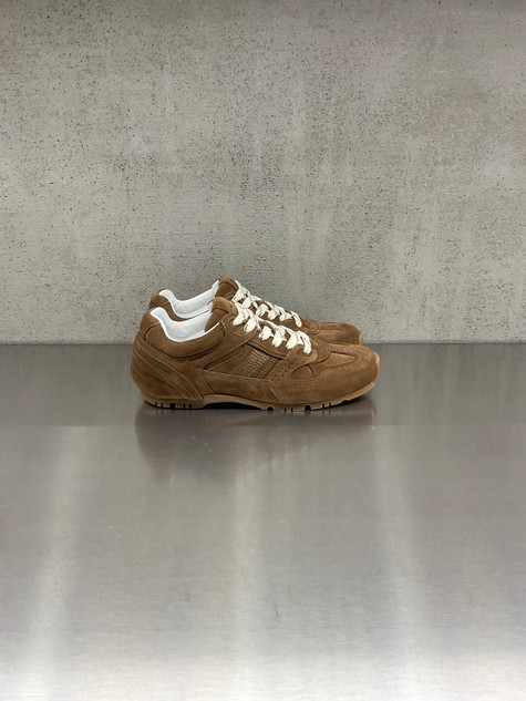 Alohas - Sneakers Tb.56 suede in pelle color cioccolato
