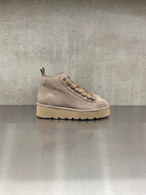 Panchic - Polacco da donna in camoscio grigio