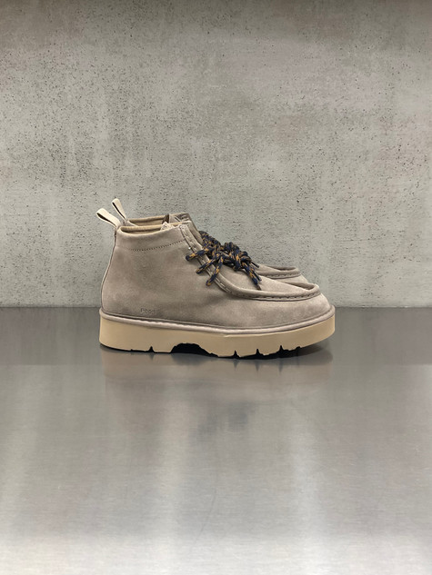 Panchic - Polacco creeper da uomo in camoscio nocciola chiaro