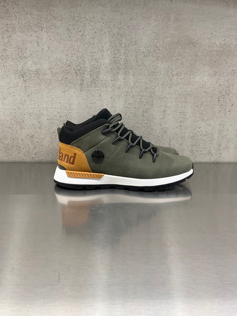 Timberland - Sneaker Sprint Trekker Mid da Uomo in verde