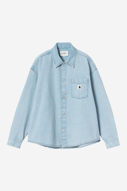 Carhartt - W' Alta Shirt Jac blue, stone bleached