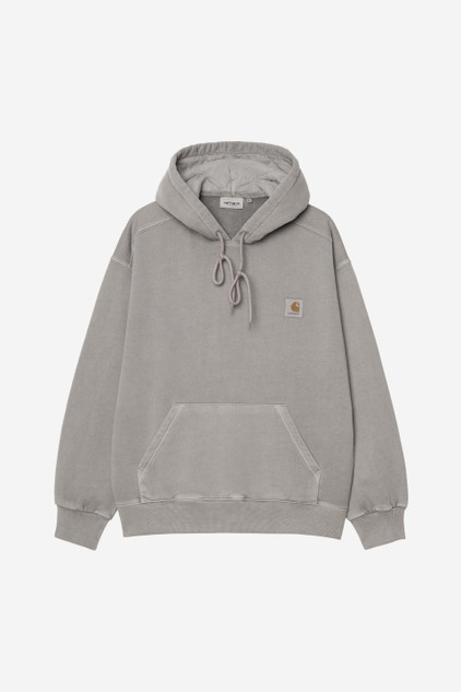 Carhartt - Felpa Hooded Nelson Sweatshirt grigia