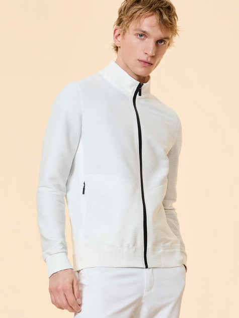 RRD - Felpa uomo Ottawa Full Zip Fleece white