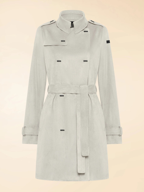 RRD - Giacca donna Nabucco Trench White Sand