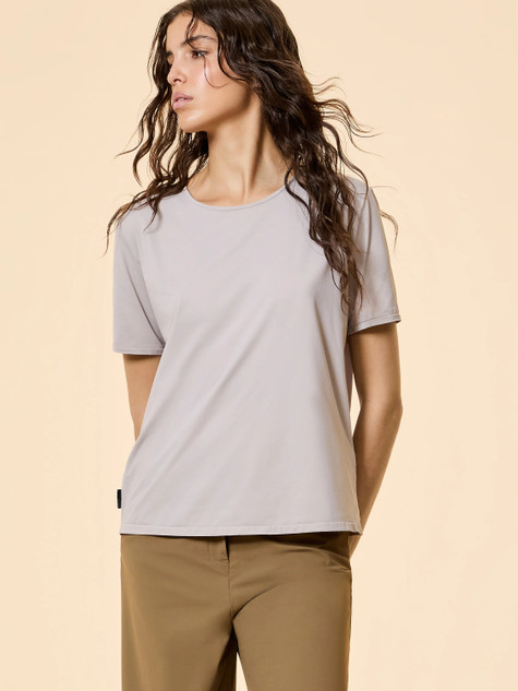 RRD - T-shirt donna Oxford Gdy White Sand