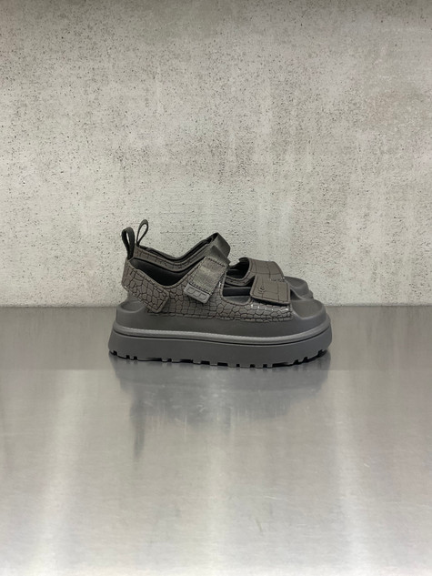 UGG - Sandali donna GoldenGlow Embossed - dense smoke