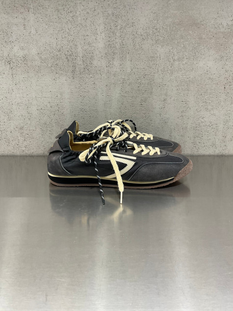 Puraai - Sneakers D6.02 Panther nero vintage