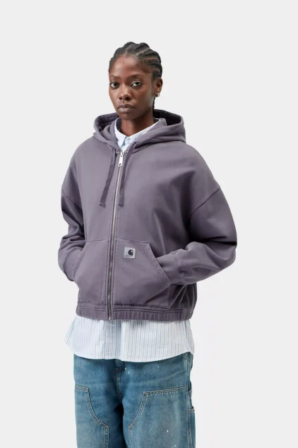 Carhartt - Women’s Hooded Hoggard Jacket  shady purple garment dyed