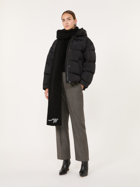 Max Mara Weekend - Pantalone in flanella di lana stretch - MARRON GLACE'