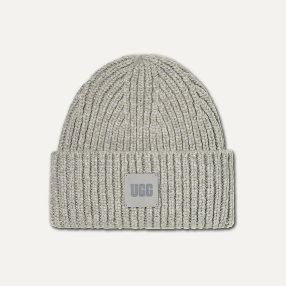 UGG - Cappellino a coste in maglia grossa cobble