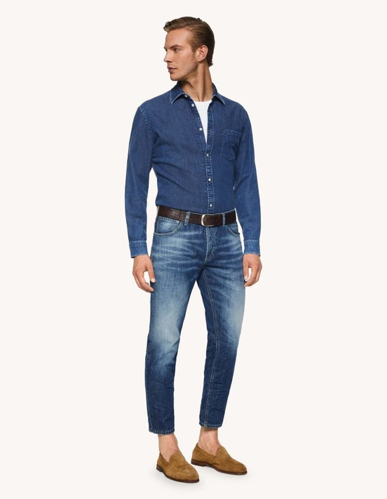 Dondup - Jeans Brighton carrot in denim fisso