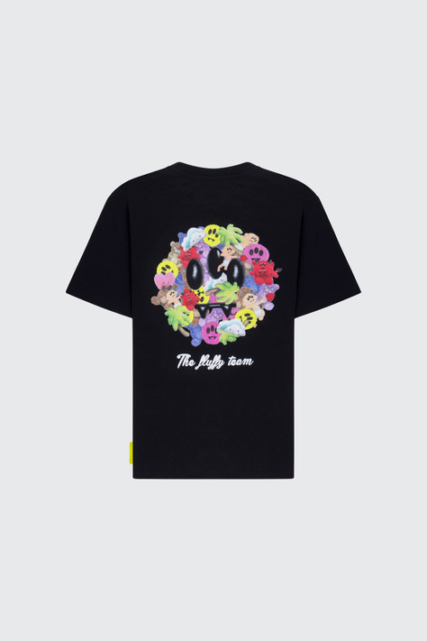 Barrow - T-shirt Fluffy Team Print nera