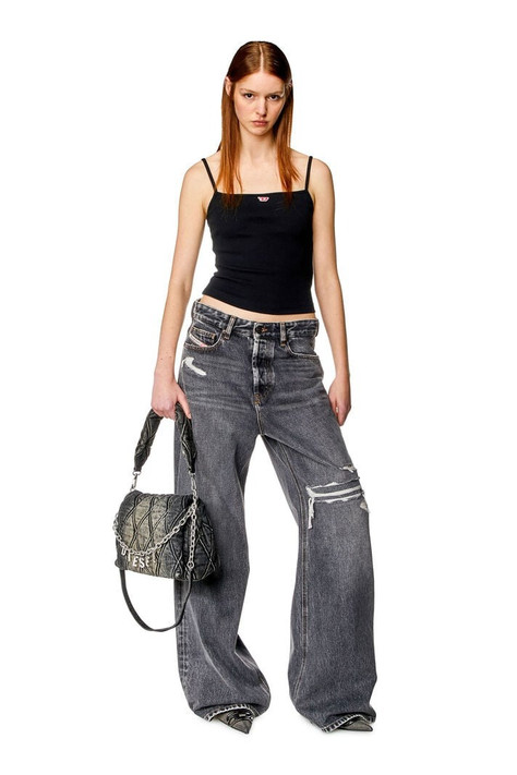 Diesel - Jeans relaxed 1996 d-sire 007f6 grigio scuro Diesel - Jeans relaxed 1996 d-sire 007f6 grigio scuro