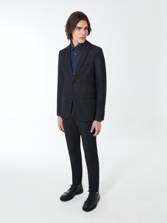 RRD - Blazer Marina monopetto  blu black