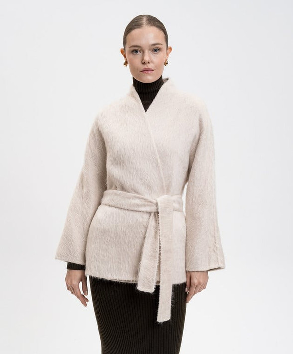 Max Mara Studio - Giacca cardigan in lana e alpaca