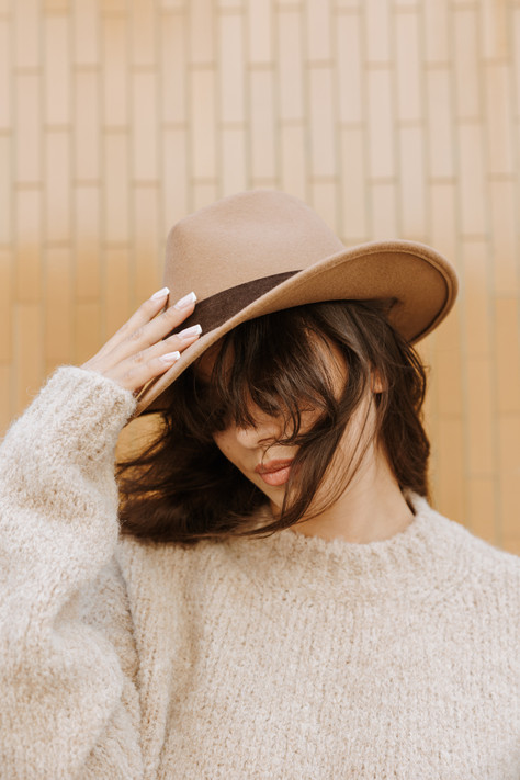 Max Mara Weekend - Cappello in lana Ciad marrone Max Mara Weekend - Cappello in lana Ciad marrone