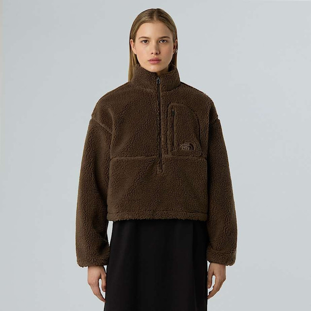 The North Face - Pullover Extreme in pile da donna brown The North Face - Pullover Extreme in pile da donna brown