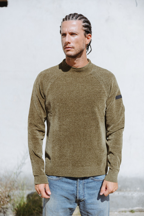 RRD - Maglia uomo Velvet Volcano knit Forest Green RRD - Maglia uomo Velvet Volcano knit Forest Green