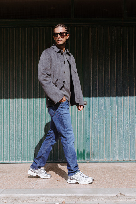 Nine in The Morning - Jeans Asthor denim blu intermedio Nine in The Morning - Jeans Asthor denim blu intermedio