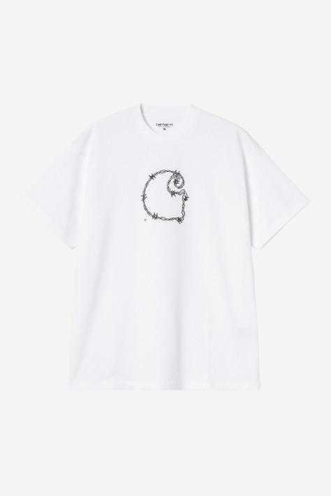 Carhartt - S/S Barbwire C t-shirt white