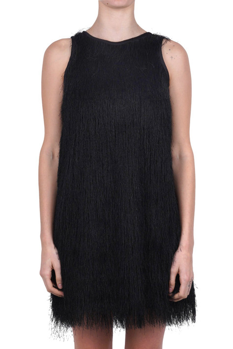 8pm - Abito Anversa con frange nero