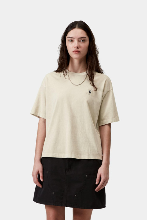 Carhartt - T-Shirt W' S/S Nelson Stone Garment dyed