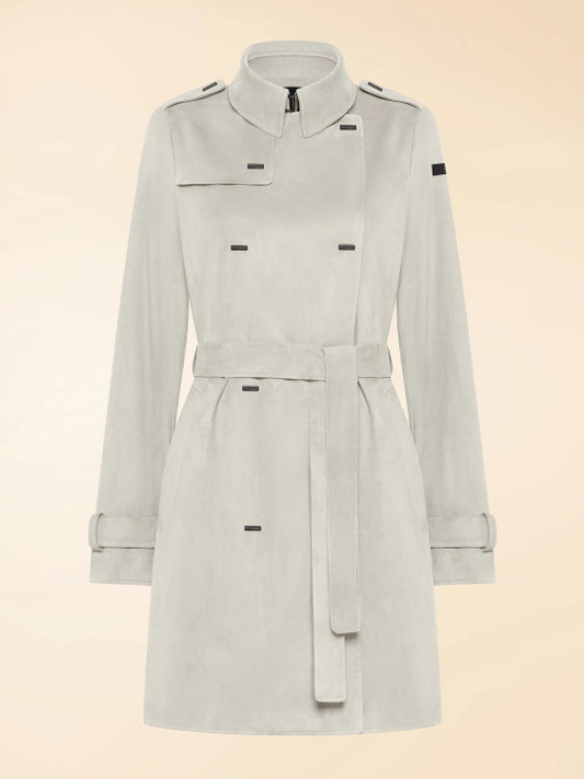 RRD - Giacca donna Nabucco Trench White Sand