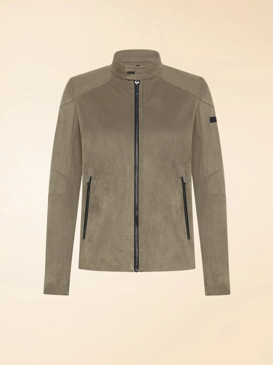 RRD - Giacca donna Nabucco Biker tabacco