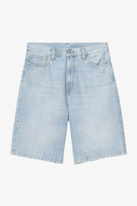 Carhartt - Bermuda Landon Short Blue Heavy worn bleached