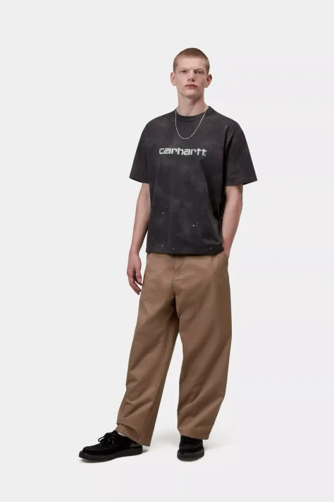 Carhartt - T-shirt S/S Painter Black Destroy wash splatter