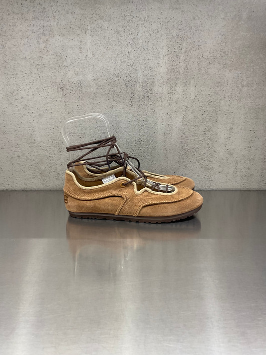 UGG - Sneakers ballerine Quill nocciala -  chestnut / sand - CHE