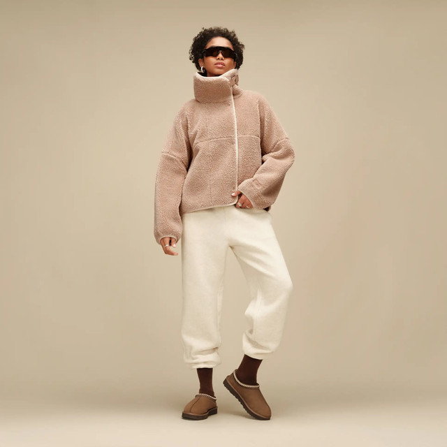 UGG - Sabot tasman nubuck cuoio - dark chestnut - DKC