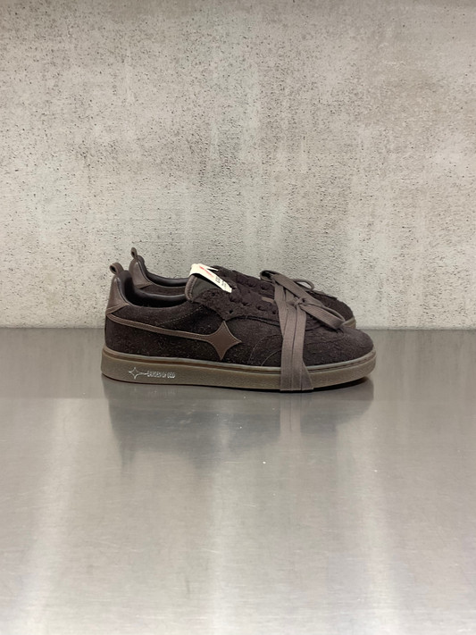 GARDEN OF GOD - Sneakers Earth Suede moro in pelle scamosciata color cioccolato