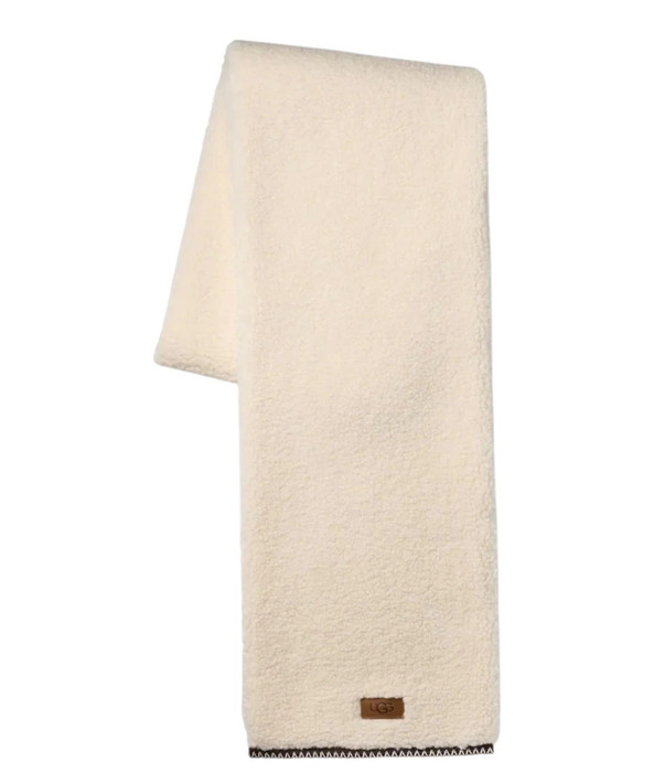 UGG - Sciarpa smerlata in UGGfluff™ cream
