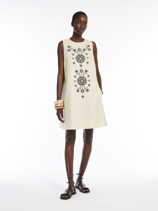 Max Mara Weeend - Abito Donald in tela di cotone e lino Max Mara Weeend - Abito Donald in tela di cotone e lino