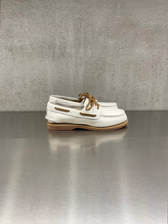 Timberland - Scarpa da Barca Classic da donna bianca