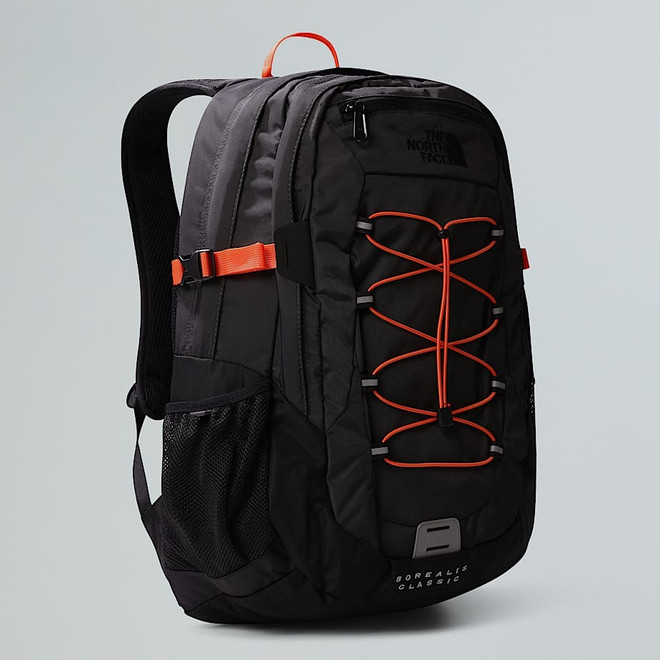 The North Face - Zaino Borealis Classic Asphalt Grey-Retro Orange