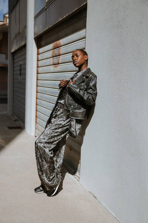 Golden Goose - Pantalone jogging da donna con stampa floreale