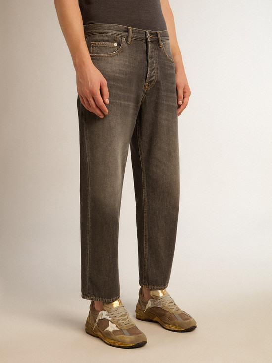 Golden Goose - Jeans Cory da Uomo dall'effetto stonewashed