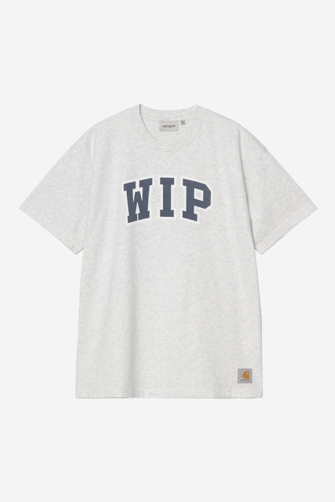 Carhartt - S/S WIP III t-shirt ash heather, heavy stone wash