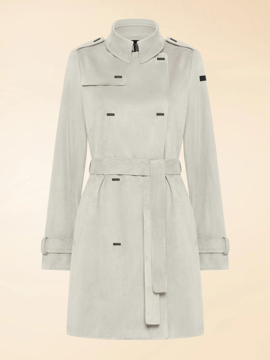 RRD - Giacca donna Nabucco Trench White Sand