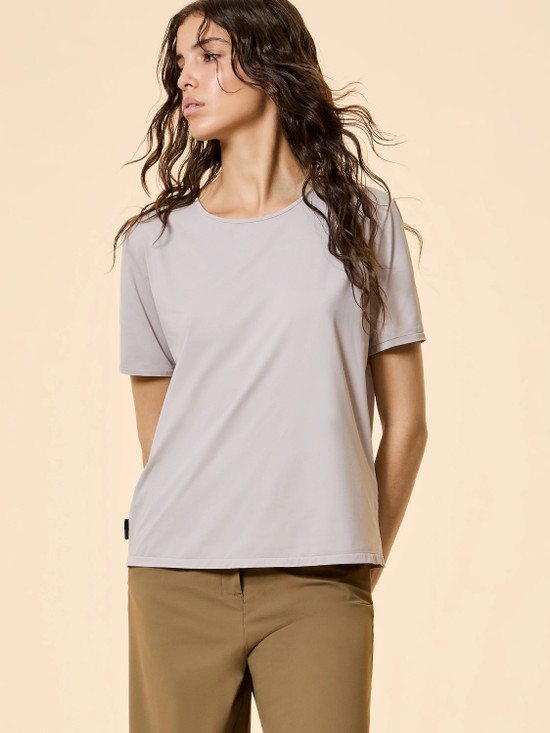 RRD - T-shirt donna Oxford Gdy White Sand