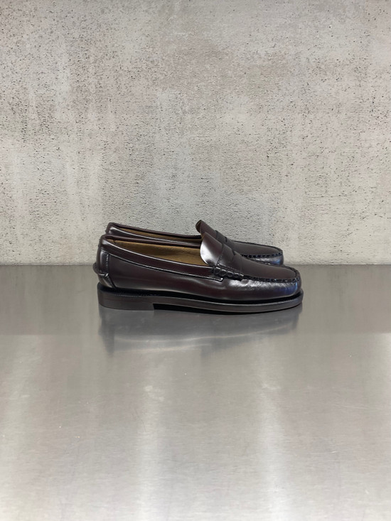 Sebago - Mocassino Classic Dan donna in pelle spazzolata burgundy