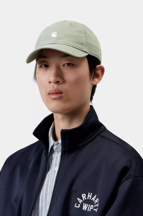 Carhartt - Madison Logo Cap shady green / white
