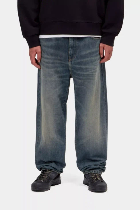 Carhartt - Aaron Pant blue mid worn used