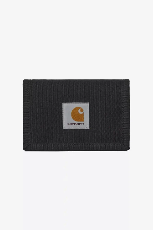 Carhartt - Portafoglio Alec Wallet  in tela olonetta Black